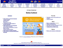 Tablet Screenshot of culture.all-about-switzerland.info